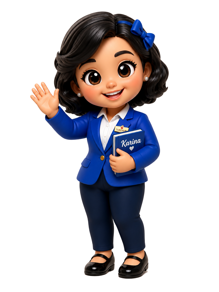 Karina, a tutora de inteligência artificial do Enjoy English